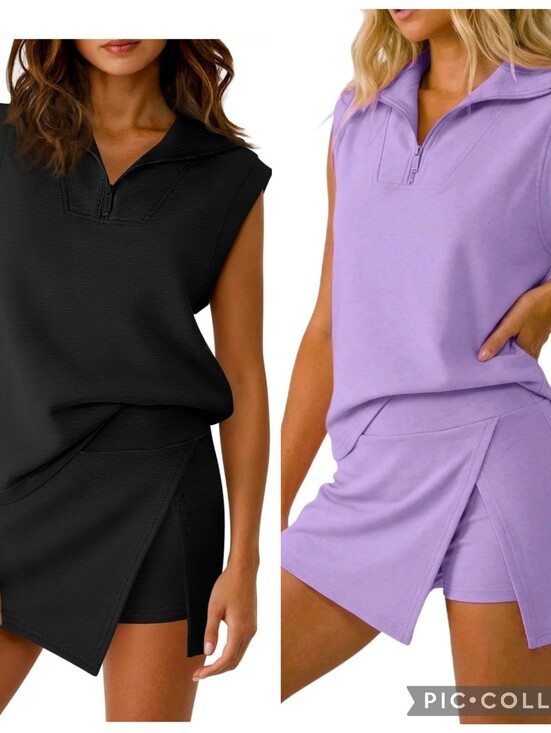 Pants - 2 Piece Scuba Skort Set